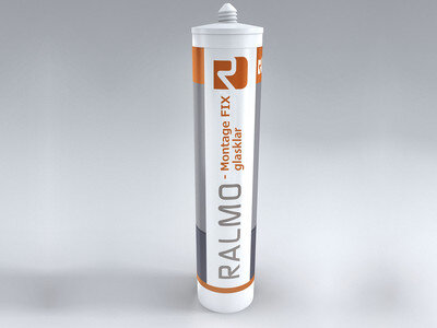 Produktbilder RALMO® - Montage FIX glasklar