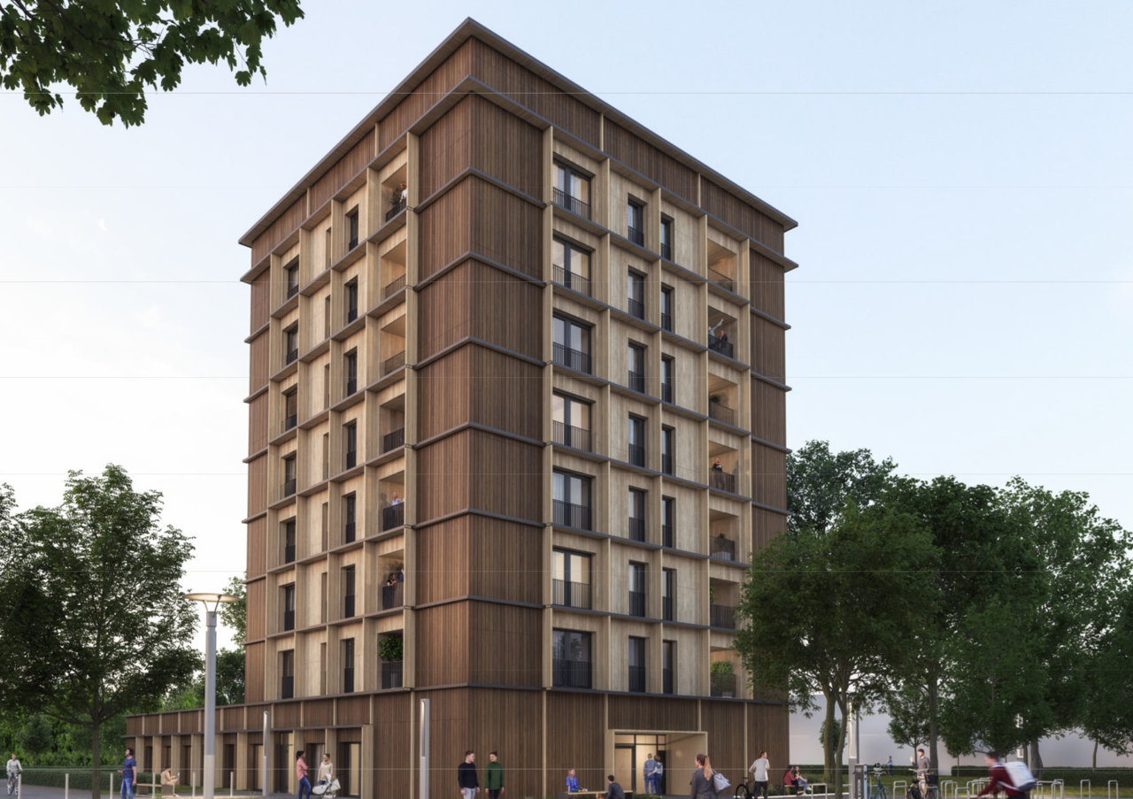 Innovativer Holzbau in Mainz Innovativer Holzbau in Mainz